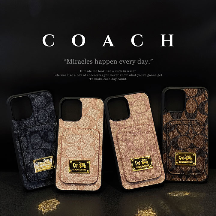 新登場 アイフォーン14プロマックス Coach ケース