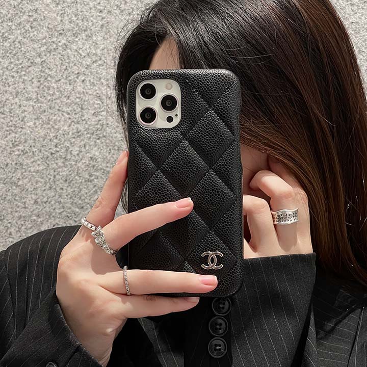 Chanel iphone16 plusケース キャビア