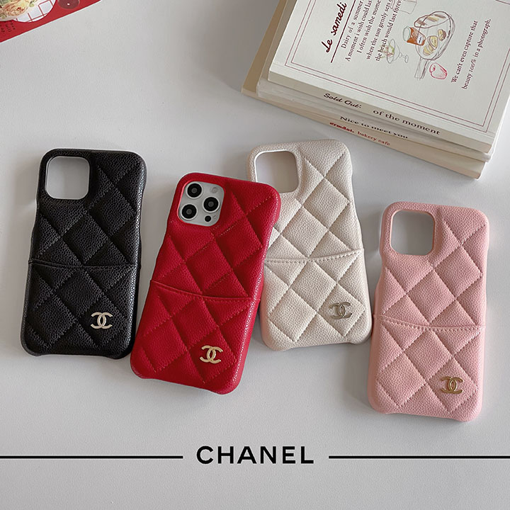 chanel iphone15ケースカードポッケト付き