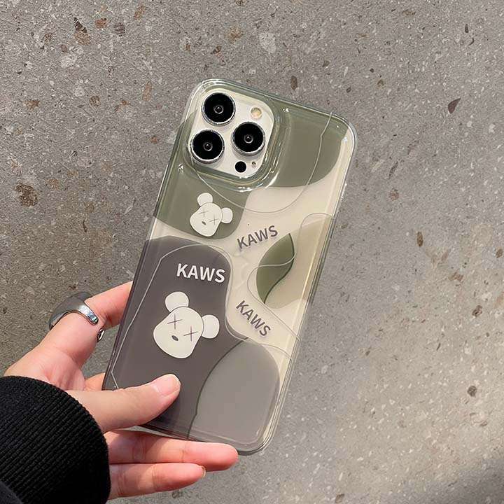 ロゴ付きスマホケースKaws iphone12promax