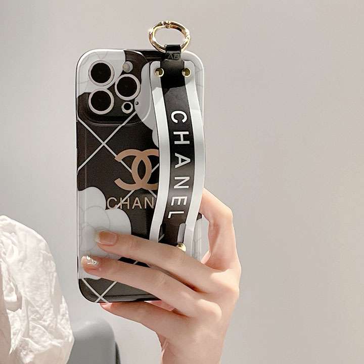 シャネルiphone16ケースリング ベルト付き