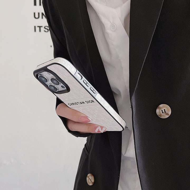 Dior iphone16 proケース 白黑