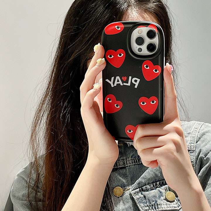 オシャレ Comme des Garçons ケース アイフォン 14promax