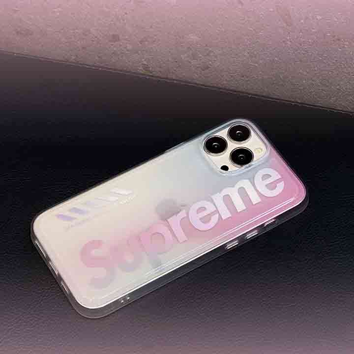 supreme アイホン14plus 半透明 携帯ケース