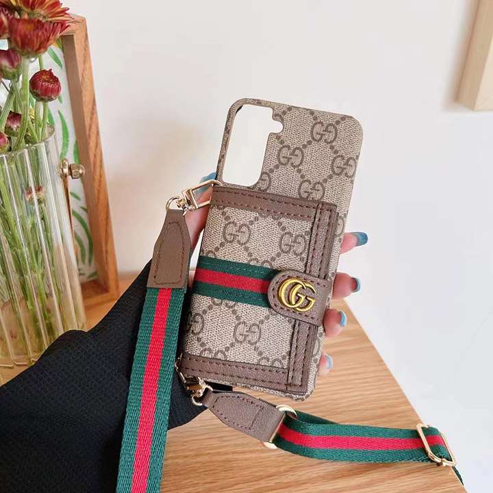 首掛け ケース gucci ギャラクシーs22 Ultra