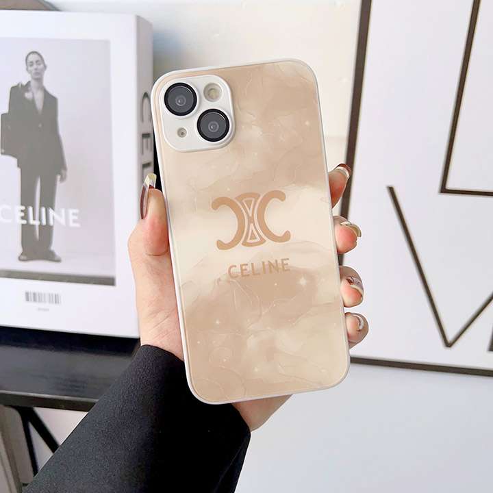 Celine アイフォン 12pro/12promax ブランド字母プリント スマホケース
