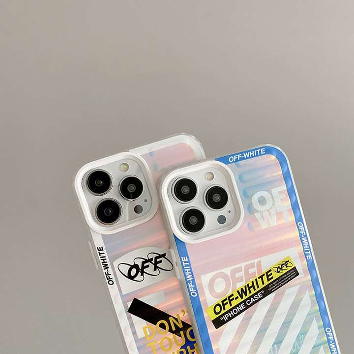 レーザー保護ケースiPhone 13pro/13promax OffWhite