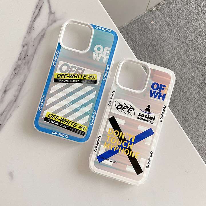 Off White スマホケース シリコン iPhone 14プロマックス