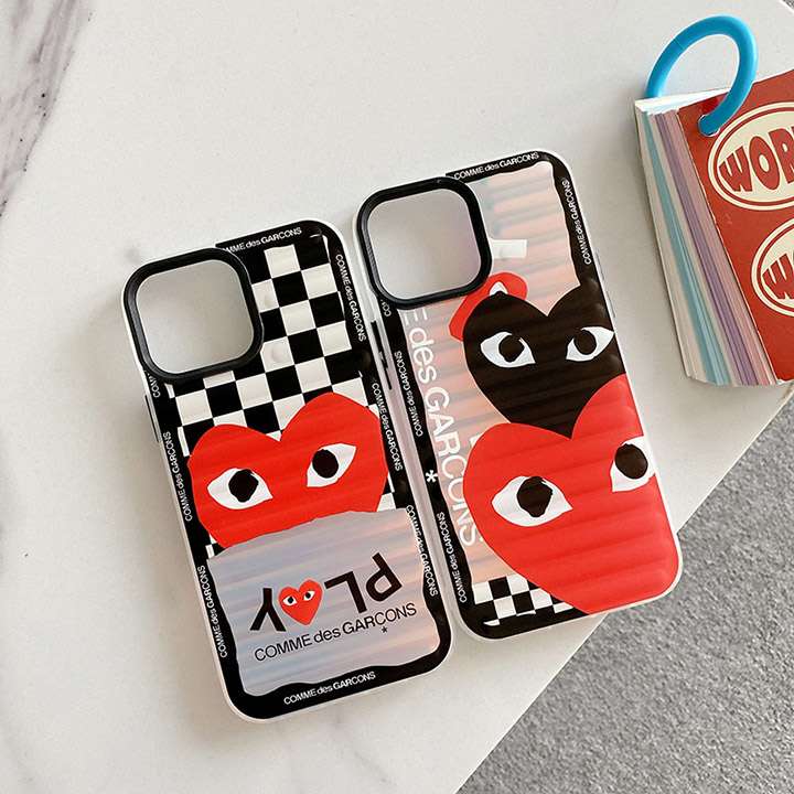 レーザー Comme des Garçons 携帯ケース iphone14plus