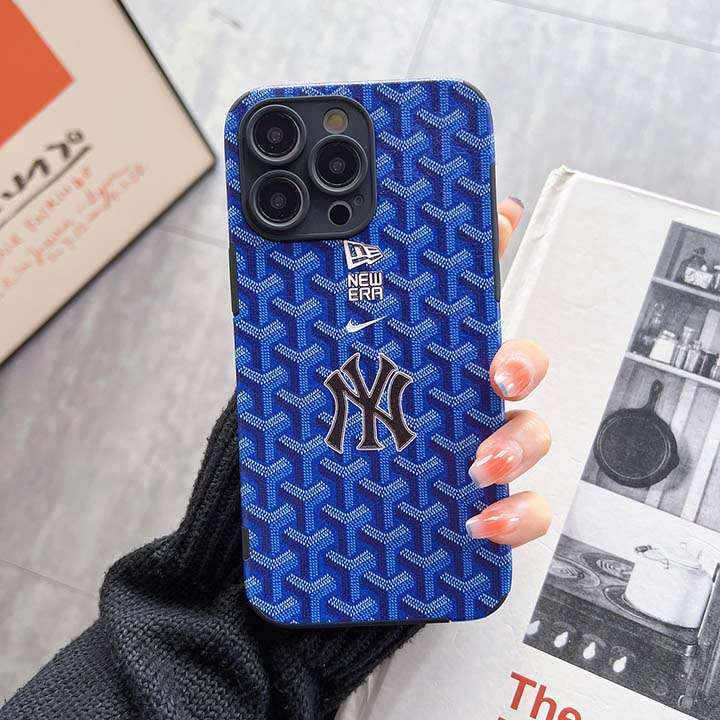 ny アイフォン 13 pro/13pro max スマホケース ロゴ付き