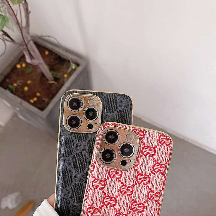 ロゴ付き ケース アイフォン 14 プロマックス Gucci