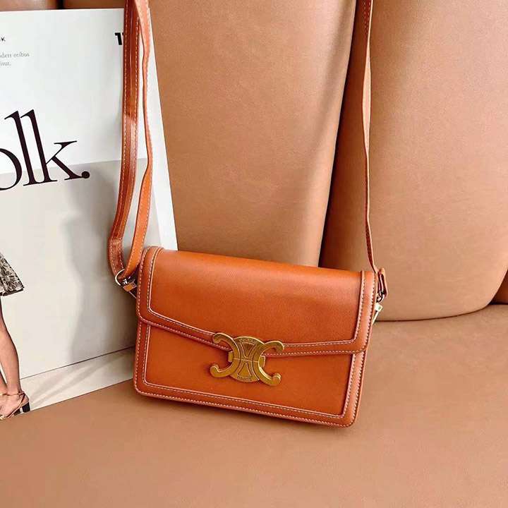 オシャレ ボタン式 ショルダーバッグ CELINE