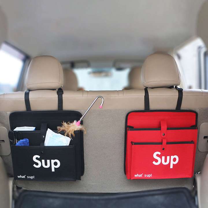 車用収納ボックス レザーsupreme