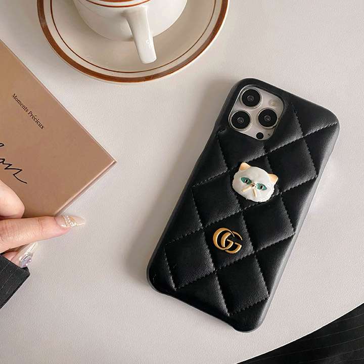 gucci ケース アイフォン 13promax/13pro ロゴ付き