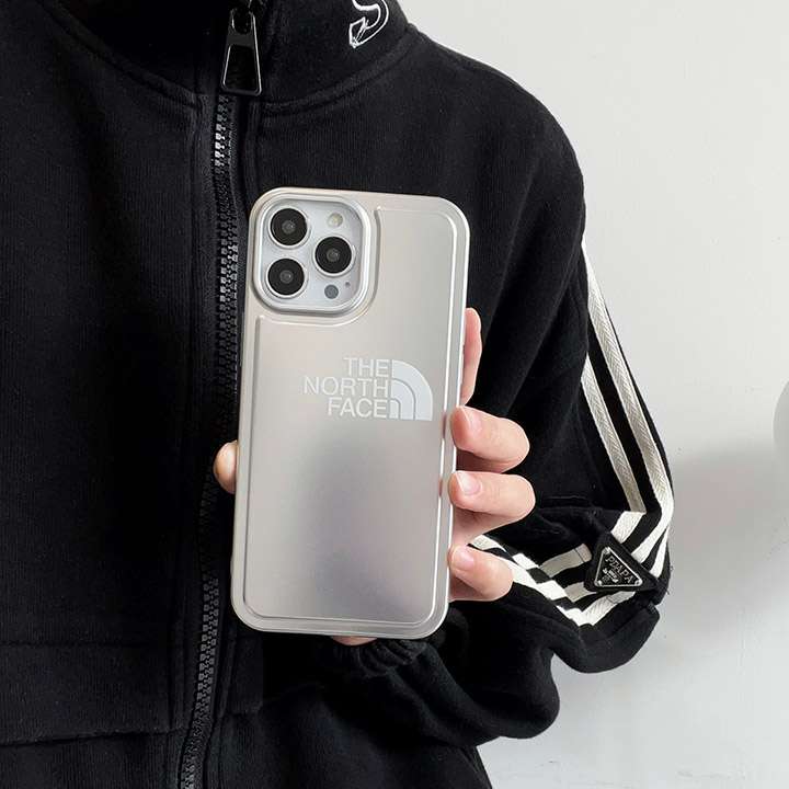 the north face iPhone 13/13 promaxカバーシリコン