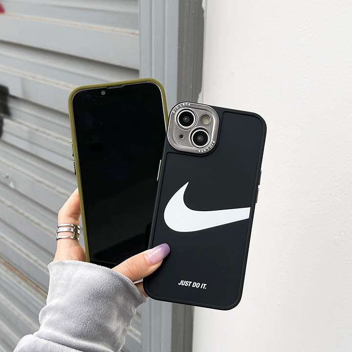 ナイキ iPhone 13/13 promax スマホケース 極シンプル