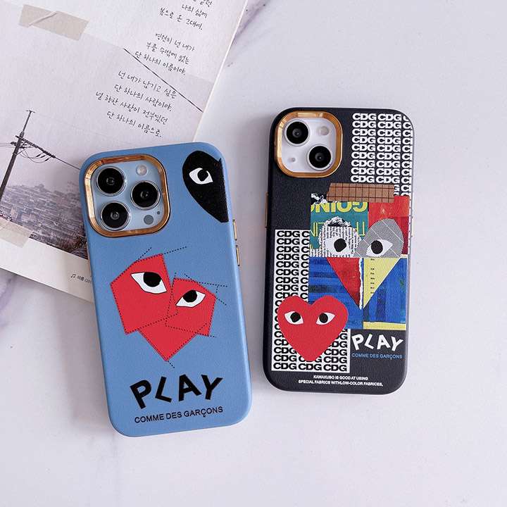 アイフォン 13 pro/13pro maxスマホケースコムデギャルソン