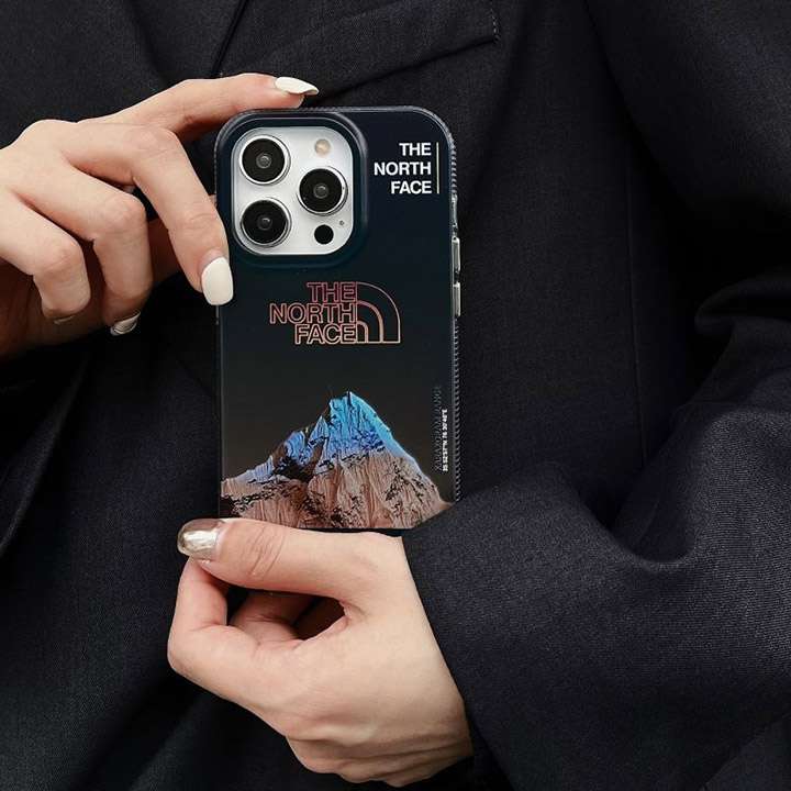 耐衝撃性 THE NORTH FACE スマホケース アイフォーン14 plus