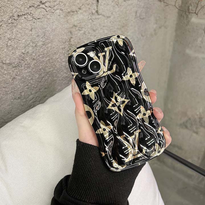 新作の 人気 ヴィトン iphone14携帯ケース 黒 電気メッキ ルイ
