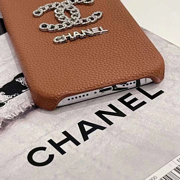 シャネルアイフォーン14Promax金属ロゴ付きスマホケース
