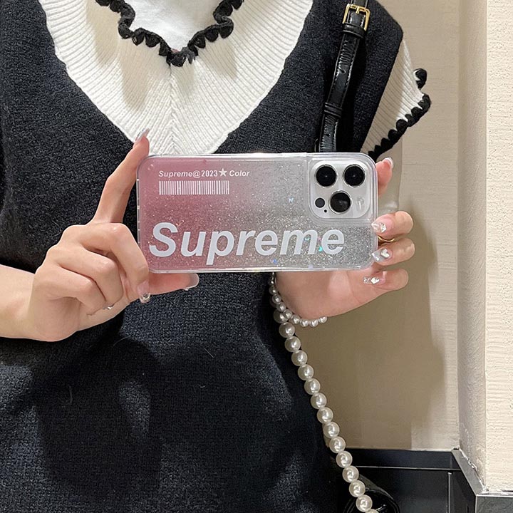 アイホン12/12promax supreme  グリッターケース ケース