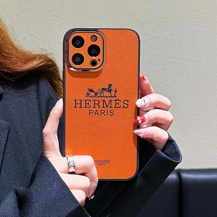 iPhone 13 hermes携帯ケースオレンジ