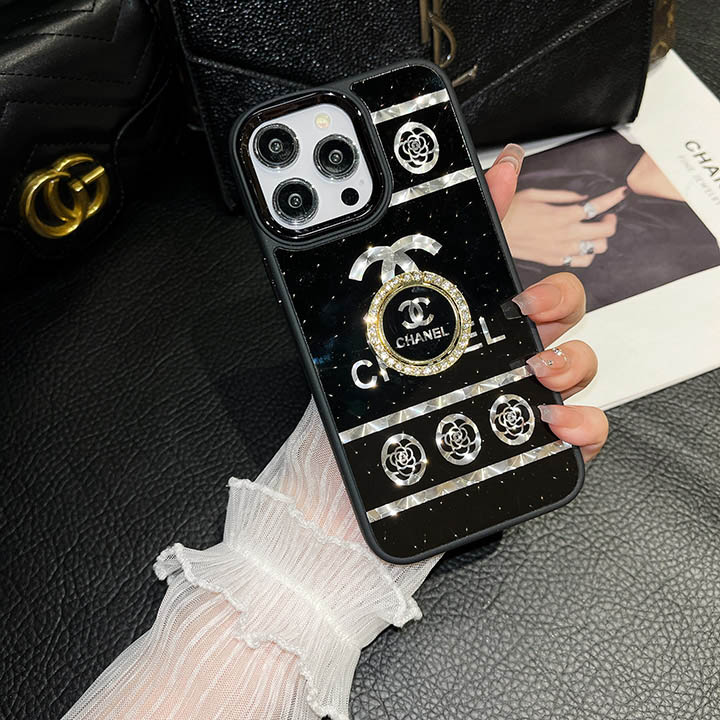 シャネルiphone16ケース 360°回転スタンド