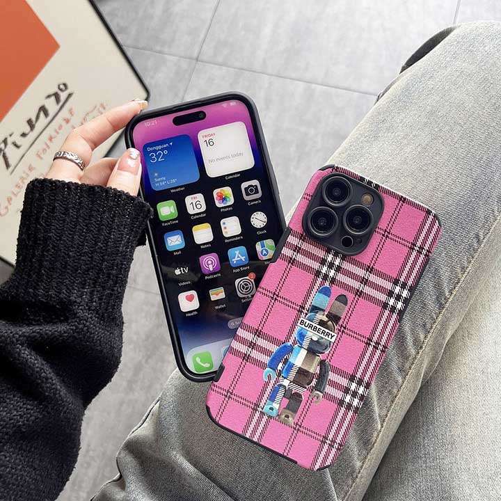 iphone12 pro max/12pro バーバリー スマホケース かわいい