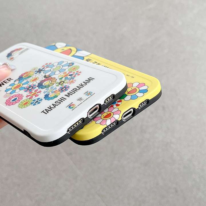 Murakami Sunflowerスマホケースアイフォーン14プロマックス