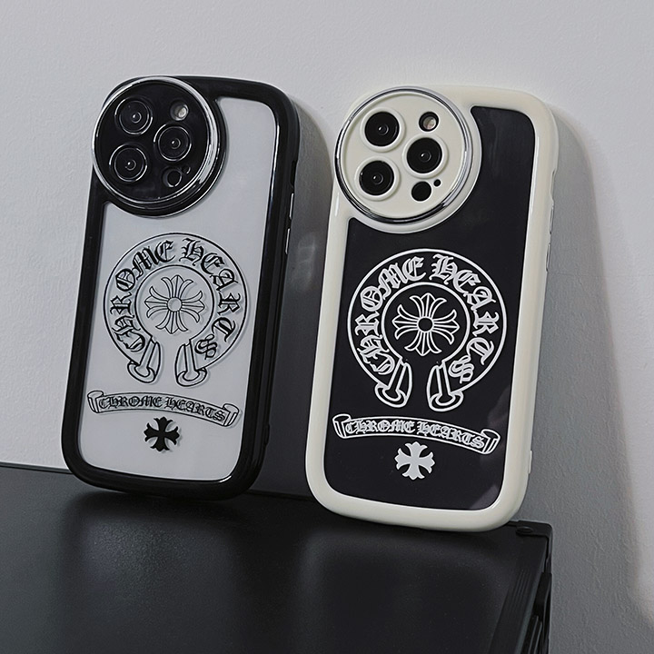 chrome hearts クロームハーツ ブランドロゴ iphone 14pro max カバー