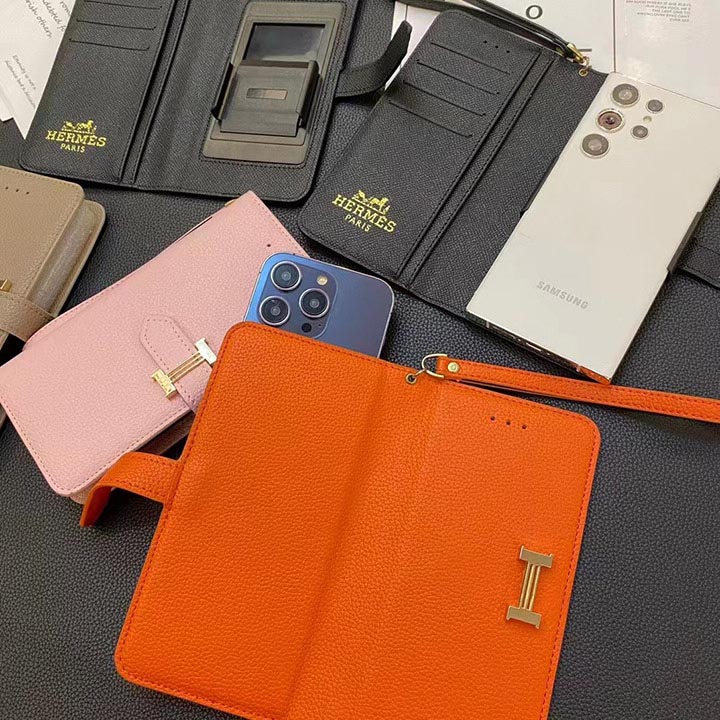 hermes iphone15スマホケース財布型