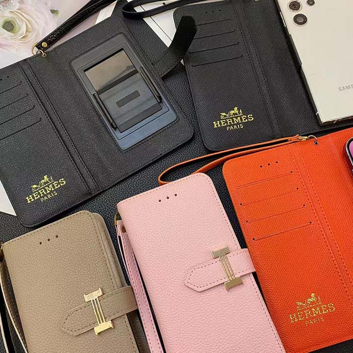 hermes iphone 15手帳ケースビジネス風