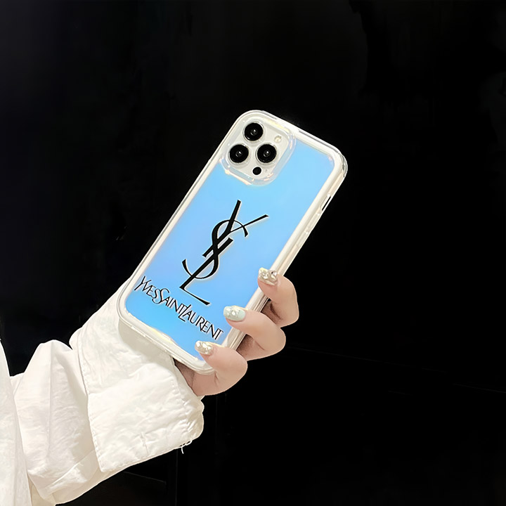 ysl イヴサンローラン iphone 14 プロケース ブランドロゴ