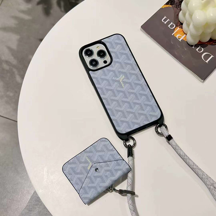 goyard風 アイフォン 15proケース