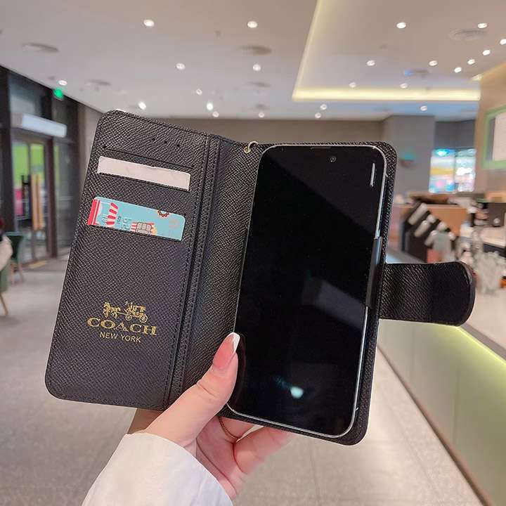 コーチiphone16 proスマホケース フォリオ