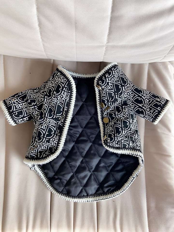 dior 半袖 犬セーター