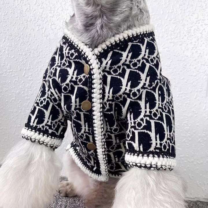 dior 半袖 犬セーター