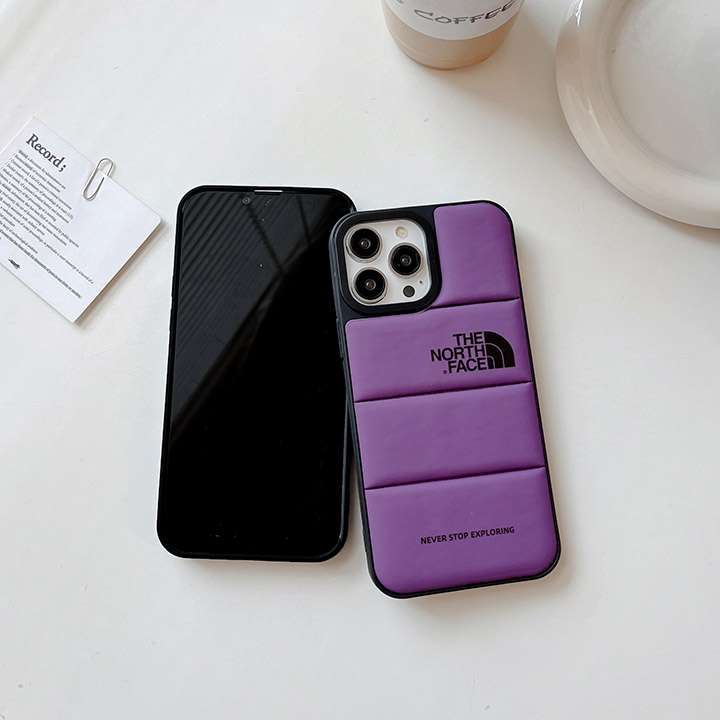 ノースフェイス iphone16ケース キャンバス
