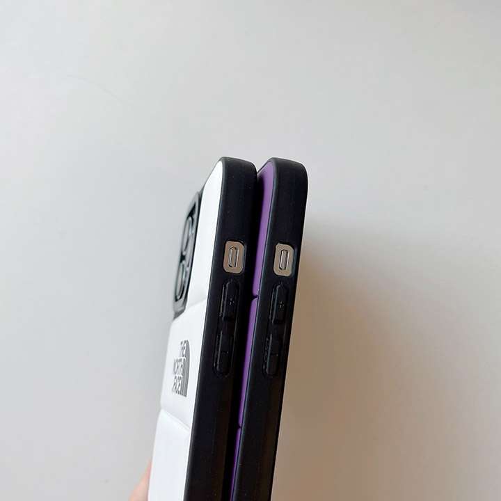 ノースフェイス iphone16ケース キャンバス