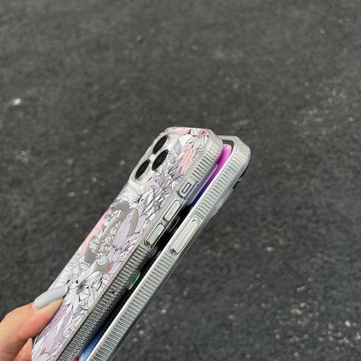 シャネル風 個性 iphone 15 カバー