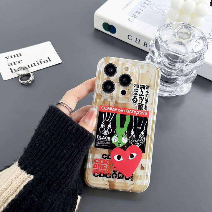 iphone 14pro max カバーcomme des garçons