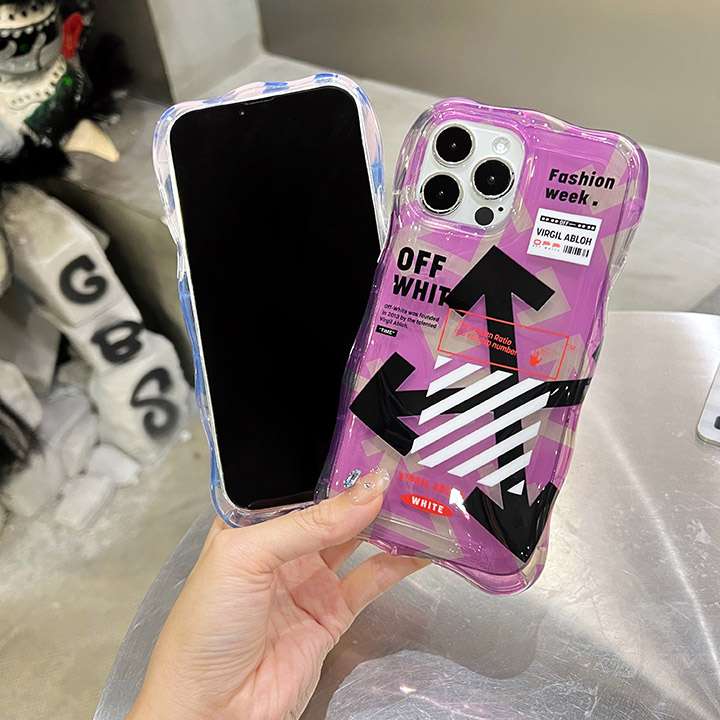 オフホワイト off white 個性 iphone 14pro max