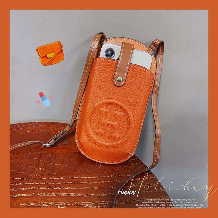 ギャラクシー s23 ultra hermes エルメス スマホケース 斜めがけ