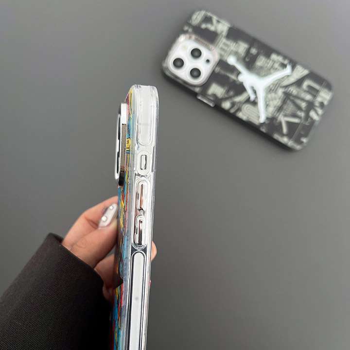 ナイキアイフォーン15 proケースシルバー