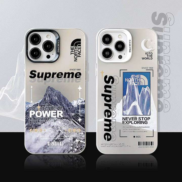 アイホン 15 プロ supreme風 ケース PE