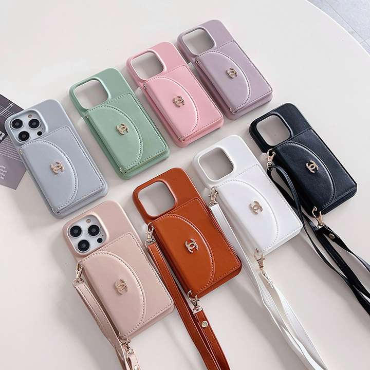 皮製 chanel風 iphone 15 カバー