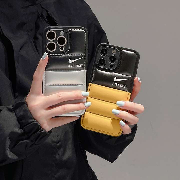 iphone 15 nike風 携帯ケース 革