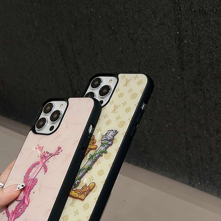 アイフォン 15 携帯ケース アニメ ysl風