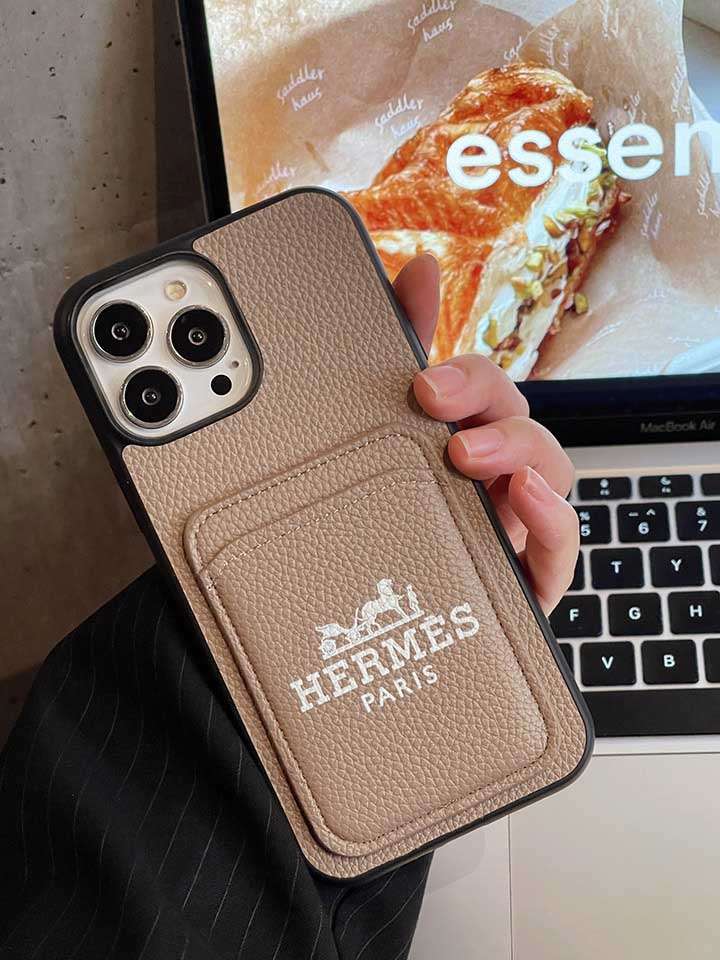 エルメスiphone15 plusケース背面 収納