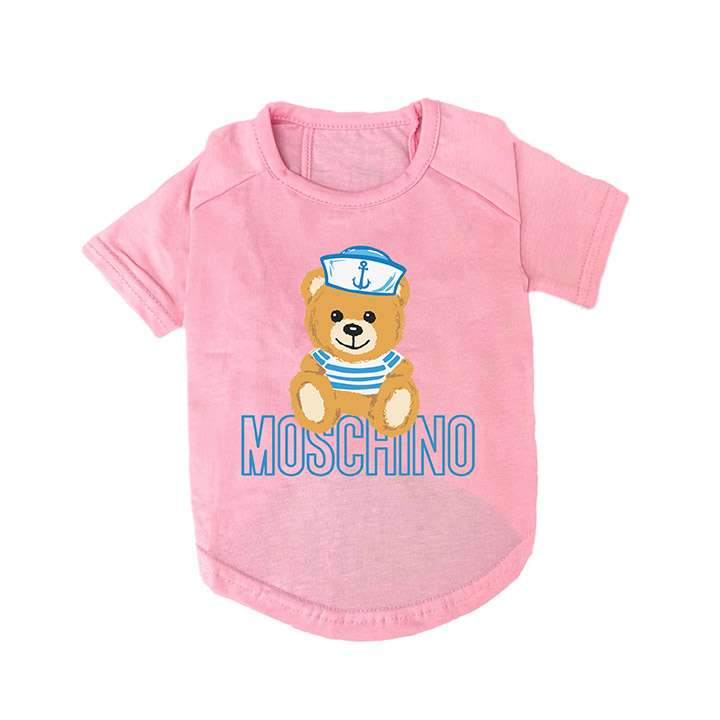 moschino ペット服 熊 アニメ風